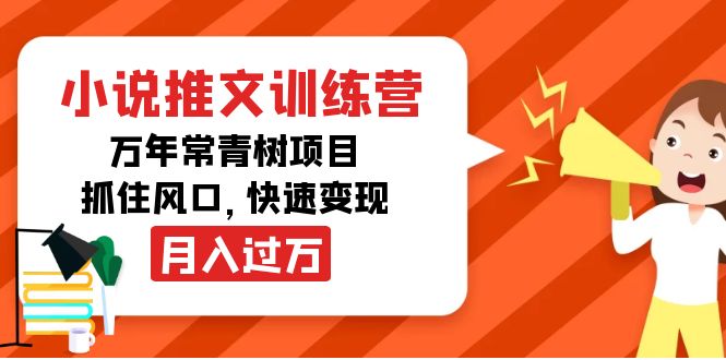（4049期）小说推文训练营，万年常青树项目，抓住风口，快速变现月入过万-飞哥网创